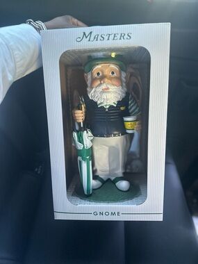 Masters Gnome Figurine in Green, White & Black